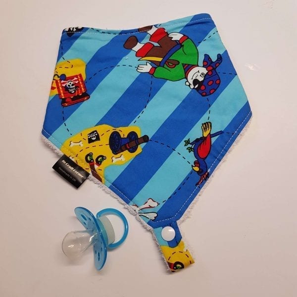 Pirates Dummy Bib