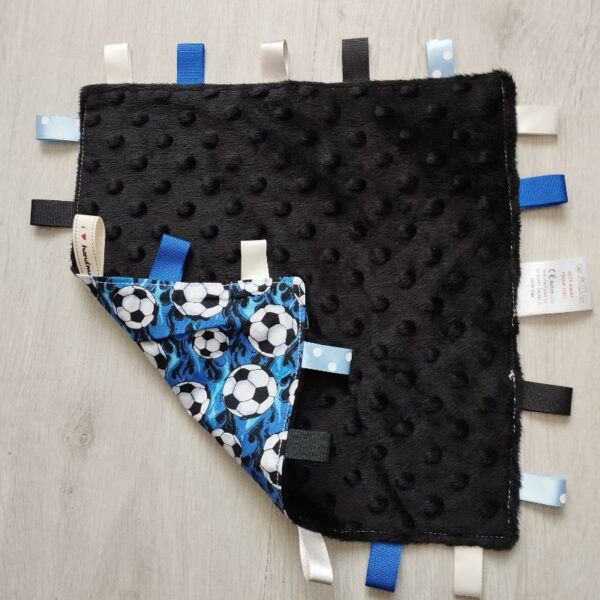 Football Tag Blanket Back