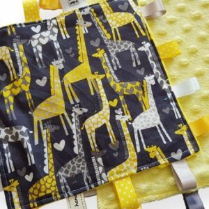 Giraffe Tag Blanket