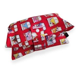 Red Campervan Nappy Wallet 2