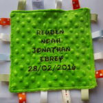 Personalised Tag Blanket