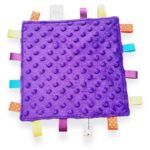 Purple Backing Tag Blanket