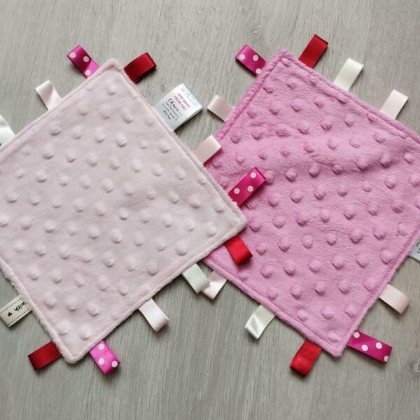 Ivory Butterfly Tag Blanket Back