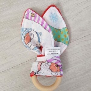 gnomes teething ring