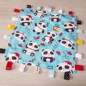 Pandas taggie blanket