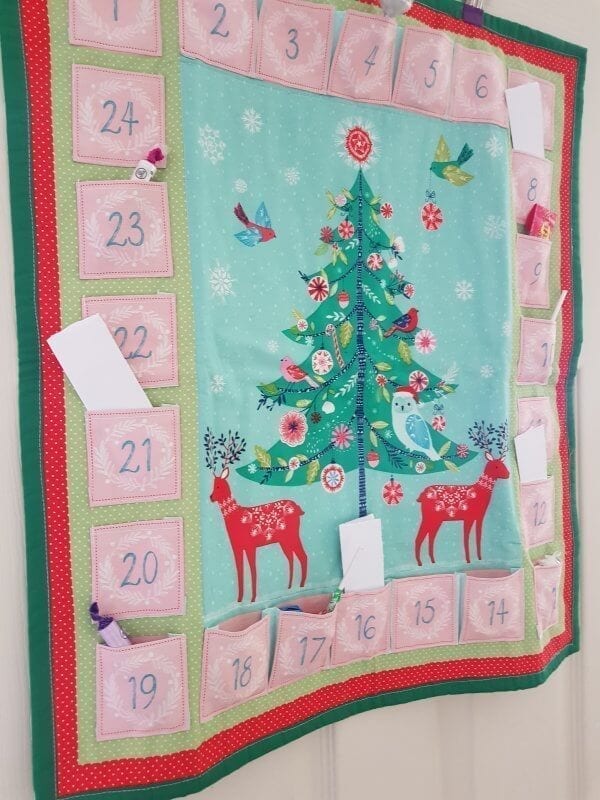 Green Tree Advent Calendar