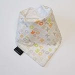 Baby Letters Dribble Bib