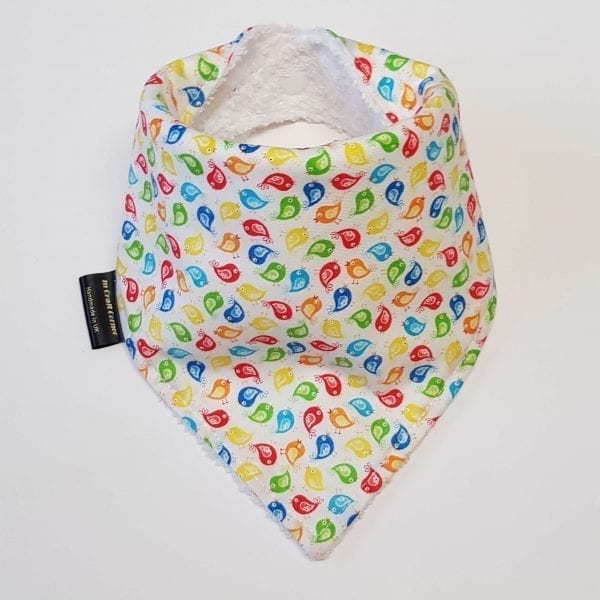 Mini Birds Dribble Bib