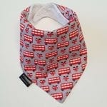 Buses Dribble Bib