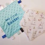 Ivory bunny taggie & Dribble Bib