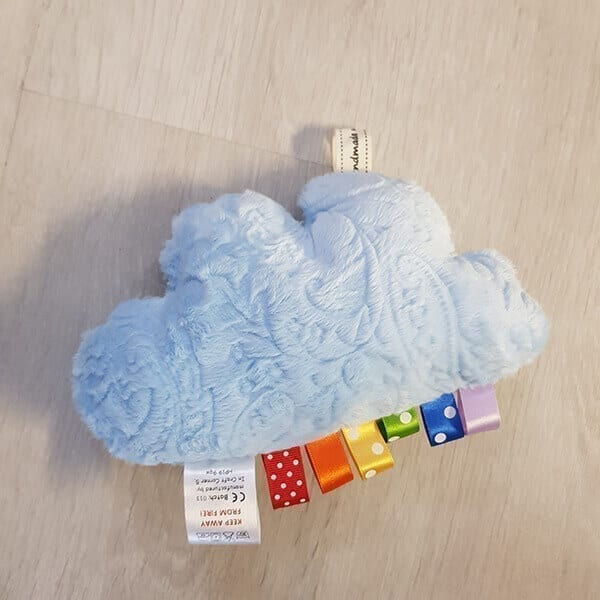 blue paisley cuddle cloud