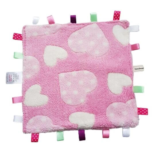 Hearts Backing Tag Blanket