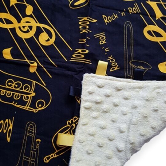 Music Tag Blanket