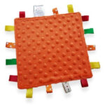 Orange Back R Tag Blanket