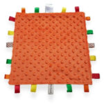 Orange Back Tag Blanket