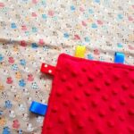 Tan Ducks 2 Tag Blanket