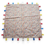 Tan Ducks Tag Blanket