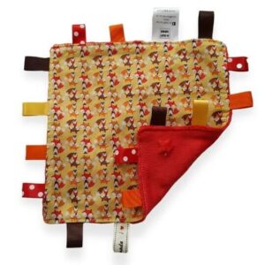 Yellow Fox Tag Blanket