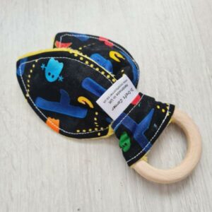 pacman teething ring