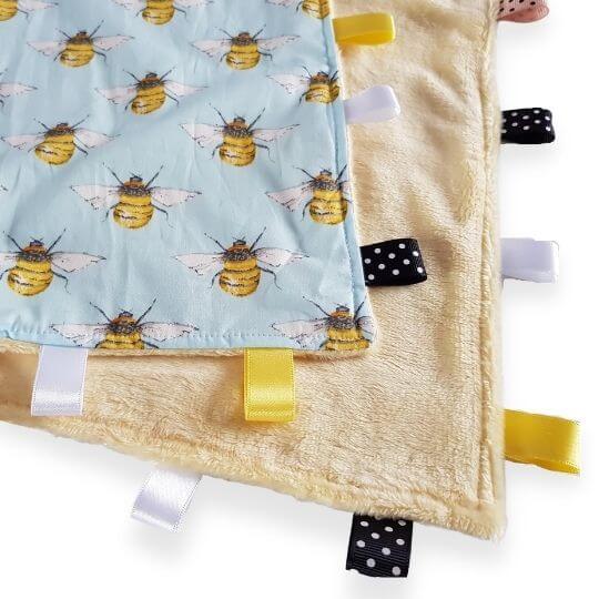 Bees Tag Blanket