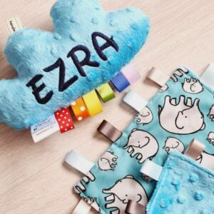 Blue Elephants 2 piece bundle