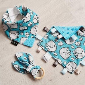 blue elephants 3 piece bundle