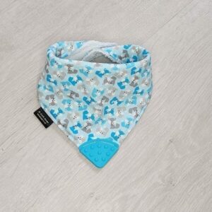 Blue Fox Teething Bib