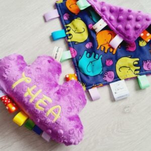 Colourful elephants 2 piece bundle