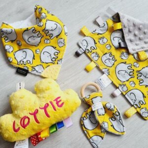 yellow elephant 4 piece bundle