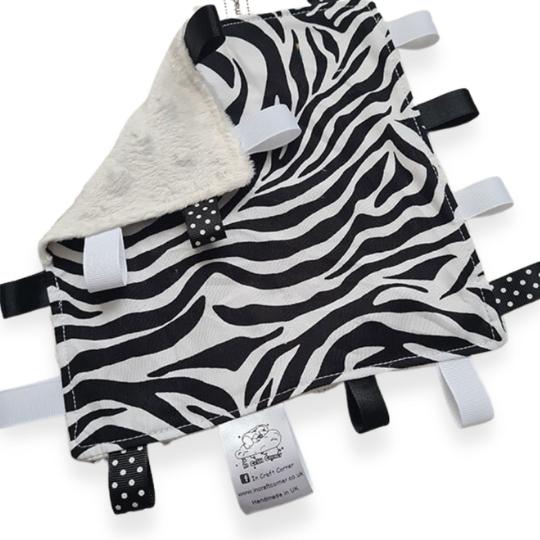 Zebra Tag Blanket