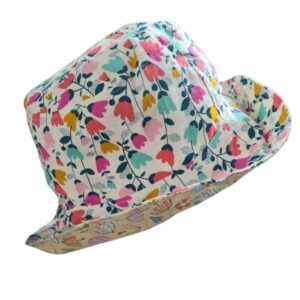 Floral Kids Sun Hat