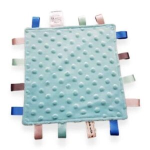 Pale Blue Back Tag Blanket