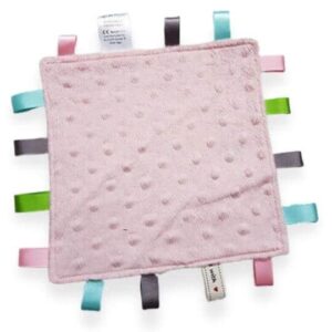 Pale Pink Backing Tag Blanket