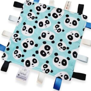 Blue Panda Tag Blanket