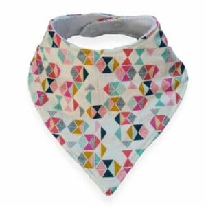 Geometric Big Dribble Bib