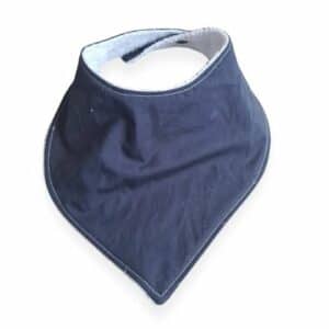 Navy Big Dribble Bib