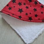 Red Stars Big Dribble Bib Back