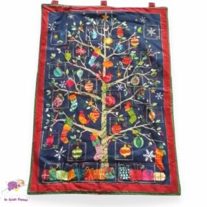 Navy Tree Advent calendar