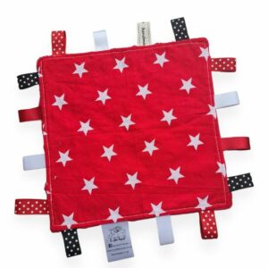 Red Stars Tag Blanket