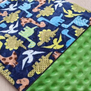 Dino Pram Blanket Baby Blanket