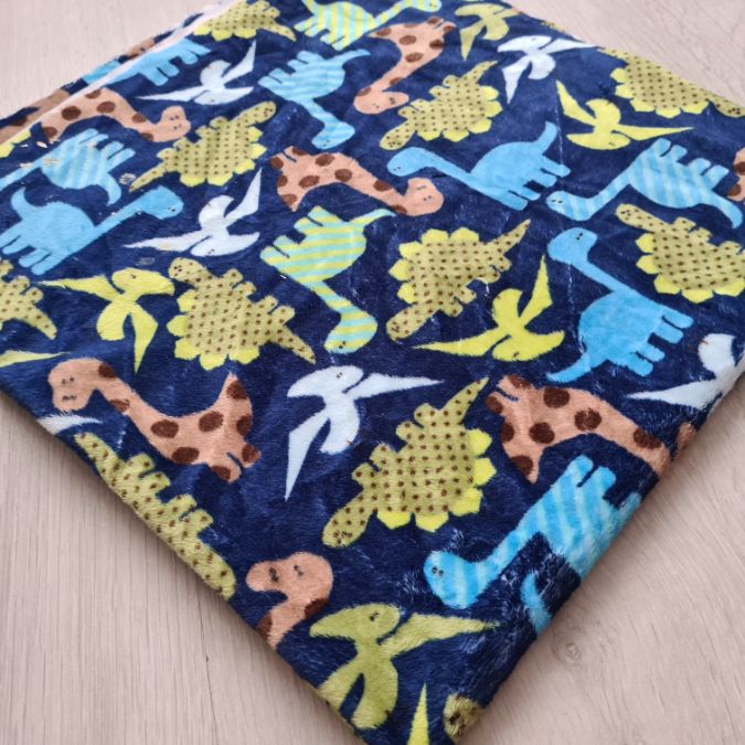 Dino Pram Blanket Baby Blanket