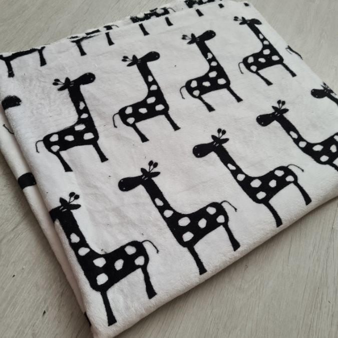 Giraffe Pram Blanket Baby Blanket