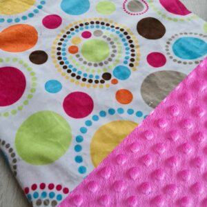 Spots Pram Blanket Baby Blanket