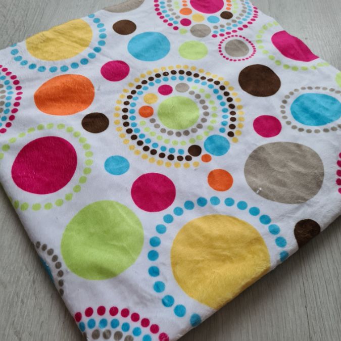 Spots Pram Blanket Baby Blanket