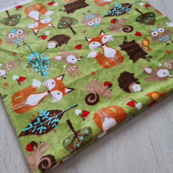 Woodland Pram Blanket Baby Blanket