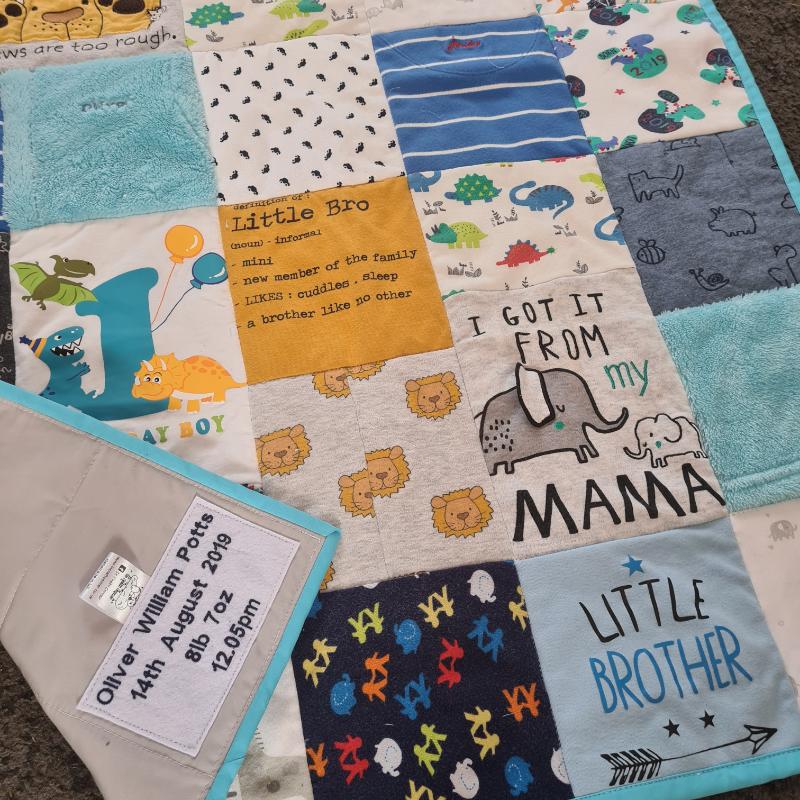 Baby memory blanket 1