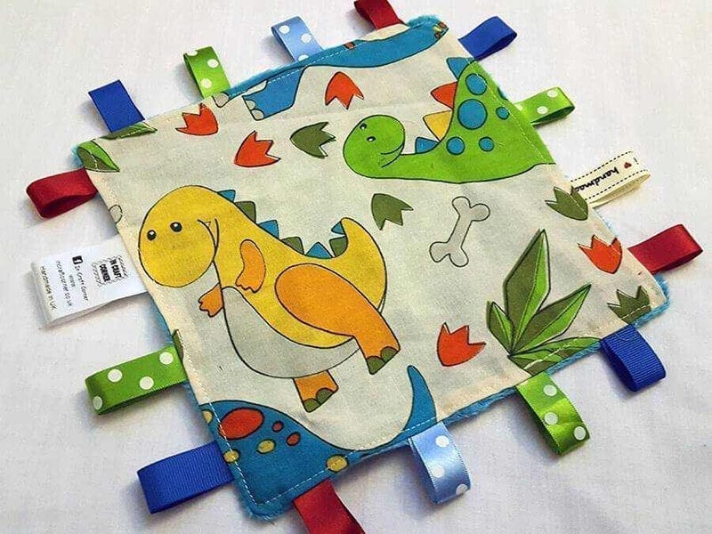 Personalised taggie blanket sales