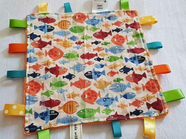 Fish Tag Blanket