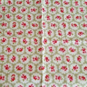 Green Floral Tag Blanket