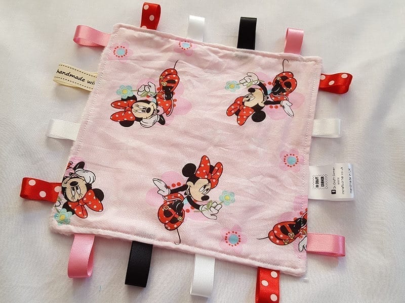 Minnie mouse baby comforter store
